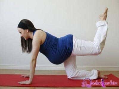 Hamilə qadınlar üçün gimnastik hərəkətlər